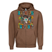 Chestnut back on my bullshit Zipper Hoodie - Zillion Design Studio