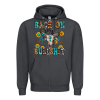 Smoke back on my bullshit Zipper Hoodie - Zillion Design Studio