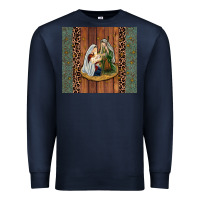 Navy jesus Premium Sweatshirt - JahusDesignShop