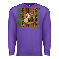 Purple jesus Premium Sweatshirt - JahusDesignShop