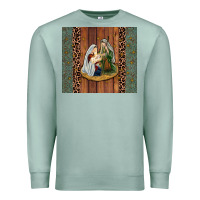 Seafoam jesus Premium Sweatshirt - JahusDesignShop