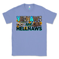 Colony Blue yeehaws and hellnaws Classic Tee - Zillion Design Studio