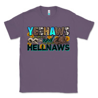Lavender yeehaws and hellnaws Classic Tee - Zillion Design Studio