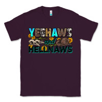 Plum yeehaws and hellnaws Classic Tee - Zillion Design Studio