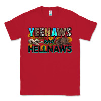 Red yeehaws and hellnaws Classic Tee - Zillion Design Studio