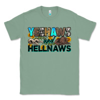 Sage yeehaws and hellnaws Classic Tee - Zillion Design Studio