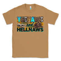 Toasted Coconut yeehaws and hellnaws Classic Tee - Zillion Design Studio