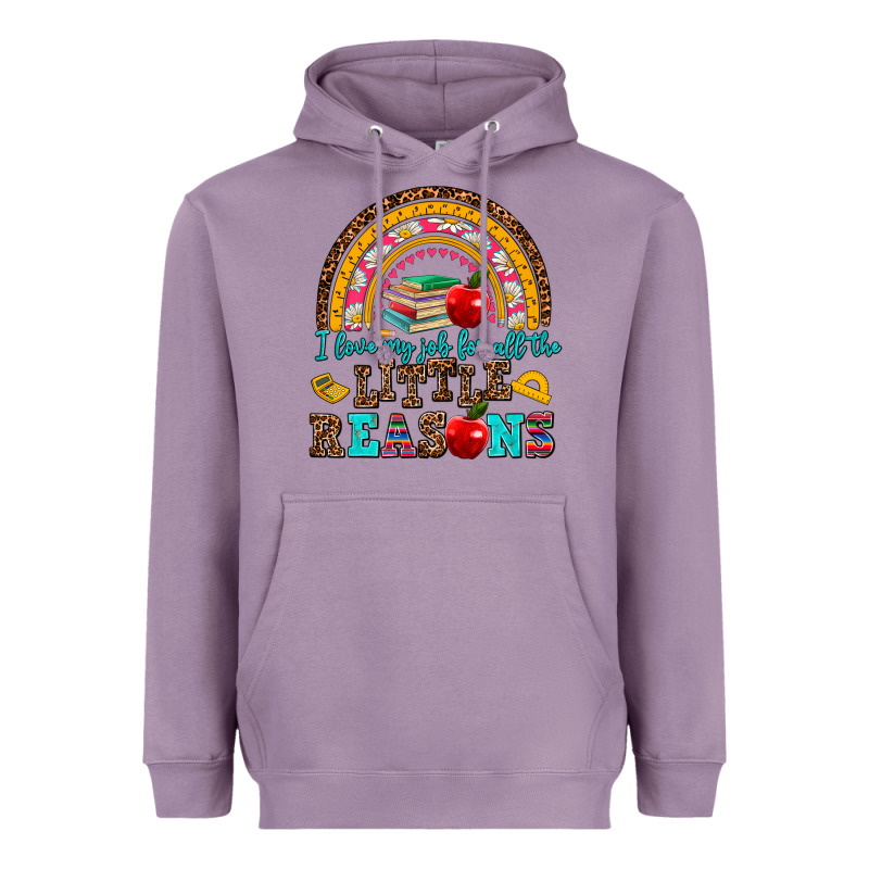 I Love My Job For All The Little Reasons Heavyweight Hoodie by AdoDesignShop | Teevron
