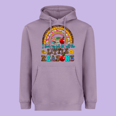 I Love My Job For All The Little Reasons Heavyweight Hoodie Designed By Adodesignshop