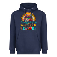Navy i love my job for all the little reasons Heavyweight Hoodie - AdoDesignShop