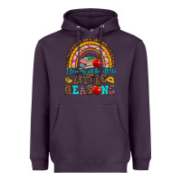 Plum i love my job for all the little reasons Heavyweight Hoodie - AdoDesignShop