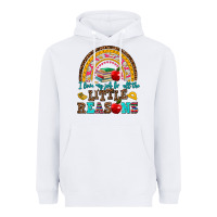 White i love my job for all the little reasons Heavyweight Hoodie - AdoDesignShop