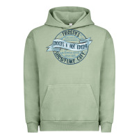 Pigment Oil Green frostys snowflake cafe Urban Hoodie - MaliasSmallBusiness