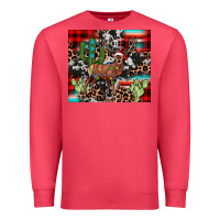 Cardinal christmas reinder Premium Sweatshirt - JahusDesignShop