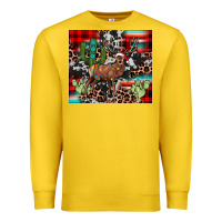 Lemon christmas reinder Premium Sweatshirt - JahusDesignShop