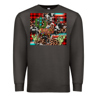 Smoke christmas reinder Premium Sweatshirt - JahusDesignShop