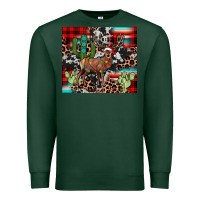 Sports Green christmas reinder Premium Sweatshirt - JahusDesignShop