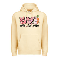 Pina Colada peace love easter Premium Hoodie - MaliasSmallBusiness
