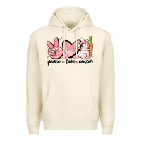 Tofu peace love easter Premium Hoodie - MaliasSmallBusiness