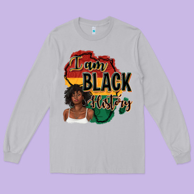 Long Sleeve Tee i am black history