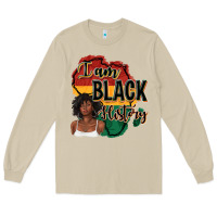Mushroom i am black history Long Sleeve Tee - texasbilliewilder