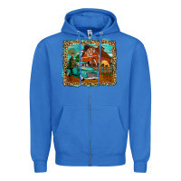 True Royal rustic country barn Zipper Hoodie - Zillion Design Studio