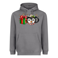 Storm Christmas penguin coffee Heavyweight Hoodie - JahusDesignShop