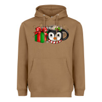 Toasted Coconut Christmas penguin coffee Heavyweight Hoodie - JahusDesignShop