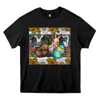 Black easter Heavy Core Tee - CowhideDigitalArt