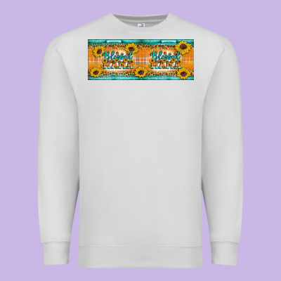 Blessed Mama Premium Sweatshirt Designed By Artiststas