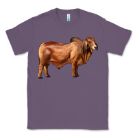 Lavender brahman bull Classic Tee - RanaPortraitStore