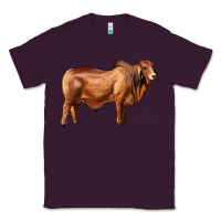 Plum brahman bull Classic Tee - RanaPortraitStore