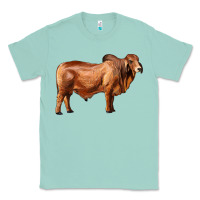 Seafoam brahman bull Classic Tee - RanaPortraitStore