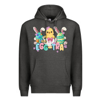 Charcoal Heather i am eggtra Premium Hoodie - MaliasSmallBusiness