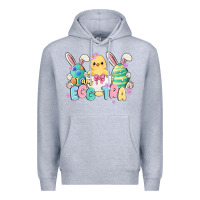 Heather Grey i am eggtra Premium Hoodie - MaliasSmallBusiness