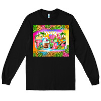 Black summer coffee cups Long Sleeve Tee - Zillion Design Studio