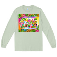 Matcha summer coffee cups Long Sleeve Tee - Zillion Design Studio