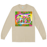 Mushroom summer coffee cups Long Sleeve Tee - Zillion Design Studio