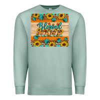 Seafoam Blessed mama Premium Sweatshirt - Artiststas