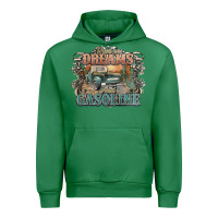 Emerald runs on dreams and gasoline truck western Urban Hoodie - NancyCooperArtShop