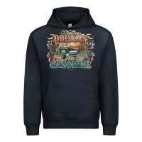 Navy runs on dreams and gasoline truck western Urban Hoodie - NancyCooperArtShop