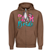 Chestnut team bride Zipper Hoodie - Zillion Design Studio