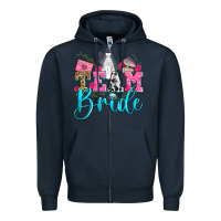 Team Bride Zipper Hoodie | Teevron