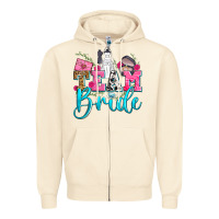 Sandshell team bride Zipper Hoodie - Zillion Design Studio