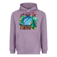 Lavender go with the flow Heavyweight Hoodie - AdoDesignShop