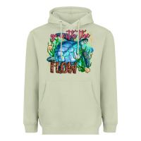 Matcha go with the flow Heavyweight Hoodie - AdoDesignShop