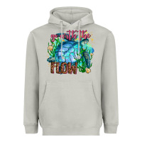 Moon Dust go with the flow Heavyweight Hoodie - AdoDesignShop