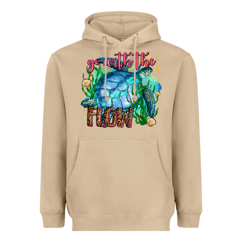 Go With The Flow Heavyweight Hoodie by AdoDesignShop | Teevron