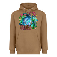 Toasted Coconut go with the flow Heavyweight Hoodie - AdoDesignShop