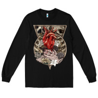 Black Flower Skeleton Long Sleeve Tee - RanaPortraitStore